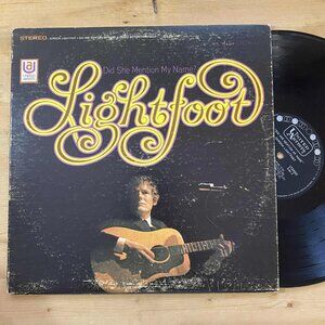Gordon Lightfoot – Did She Mention 33RPM VG+ AJ36